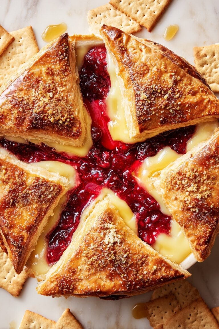 Maple Cranberry Baked Brie Recipe