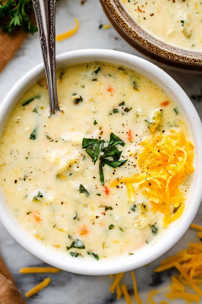 Creamy Potato Soup with Cheddar Recipe