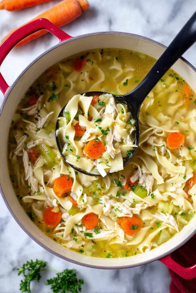 Homemade Chicken Noodle Soup Recipe