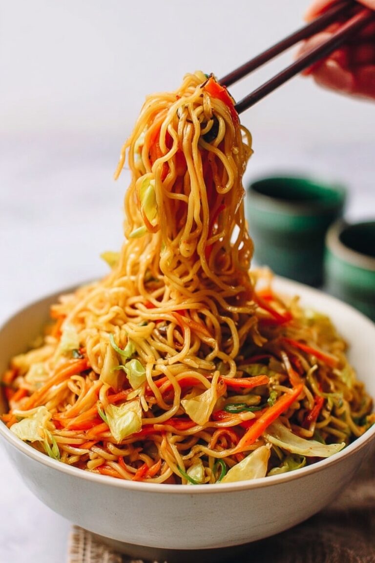 Easy Chicken Yakisoba Stir-Fry Recipe