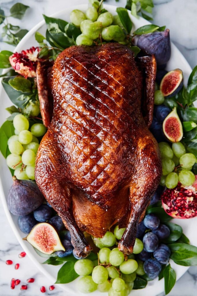 Crispy Roast Duck with Sweet Glaze Recipe