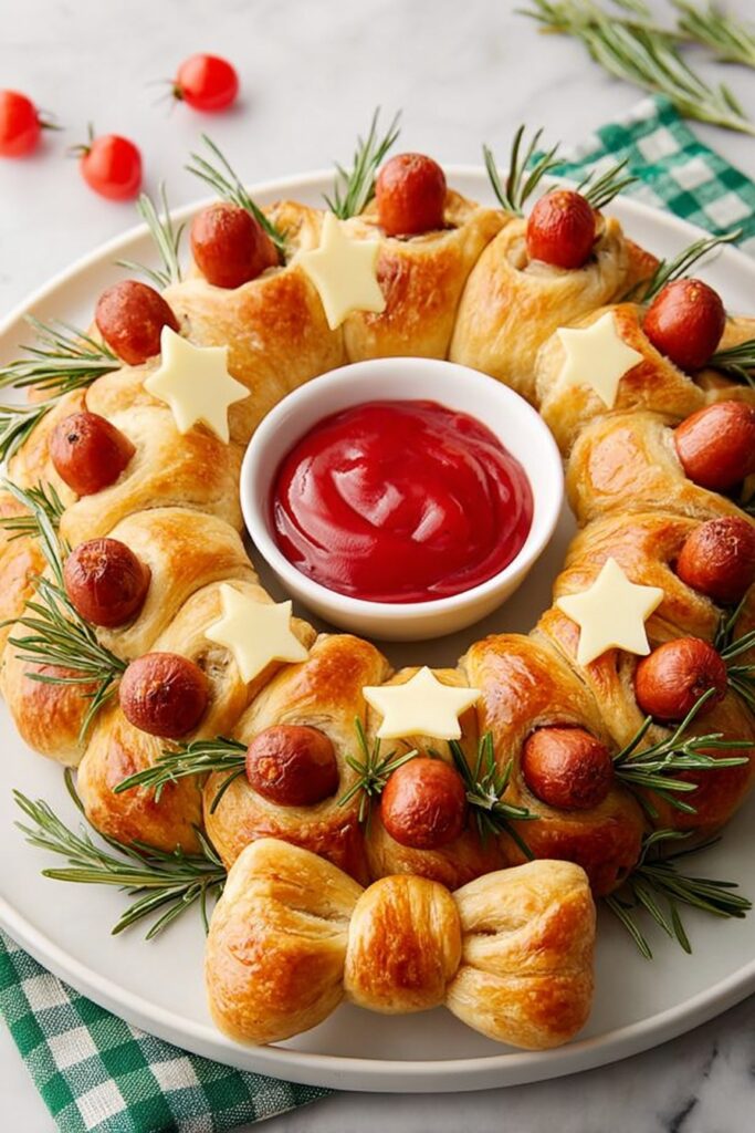 Pigs in a Blanket Wreath Recipe