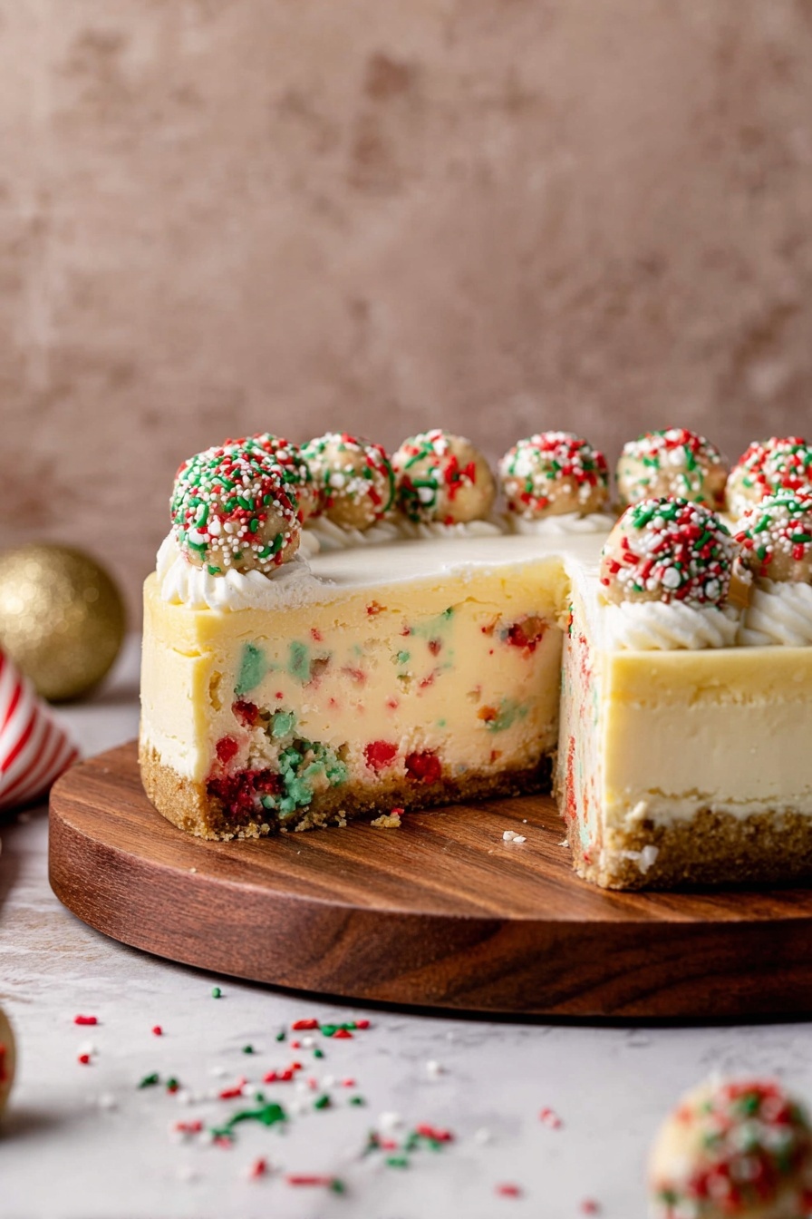 Sugar Cookie Cheesecake with White Chocolate Recipe