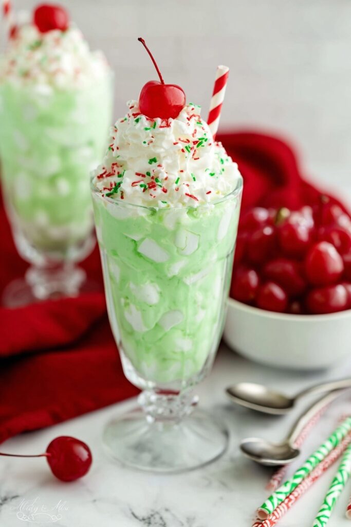 Grinch Fluff Dessert Recipe