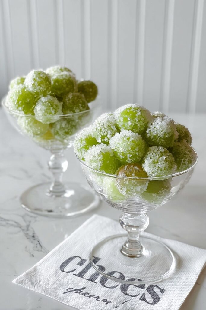 Prosecco-Infused Green Grapes Recipe