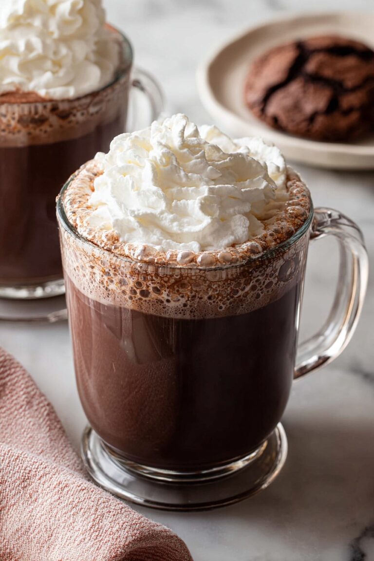 Homemade Hot Chocolate Recipe