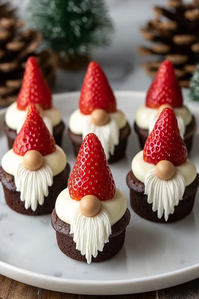 Brownie Bite Gnome Treats Recipe