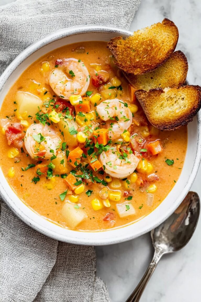 Shrimp and Chorizo Chowder Recipe