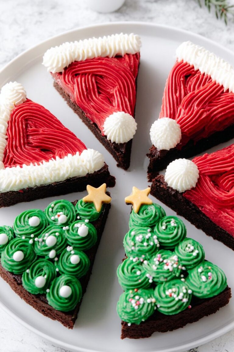 Festive Christmas Brownie Decorating Ideas Recipe