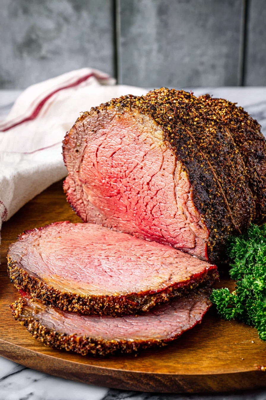 Perfect Roast Beef Recipe - Serving