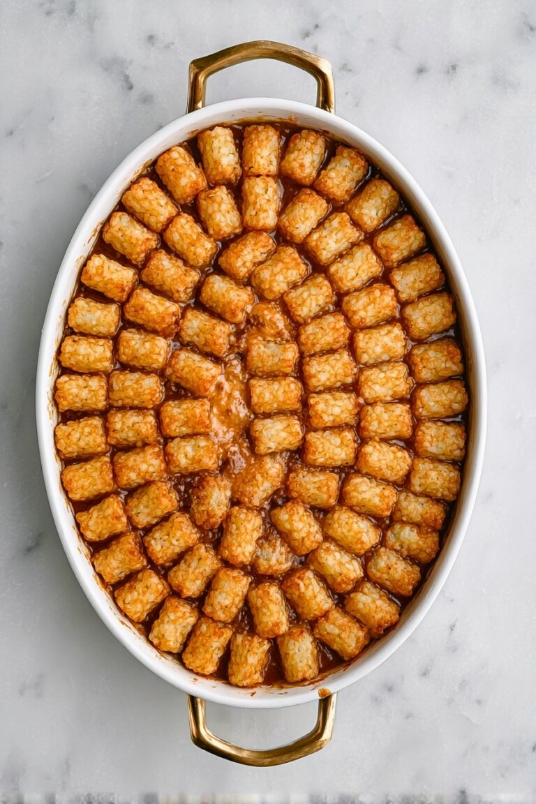 Cowboy Casserole with Tater Tots Recipe