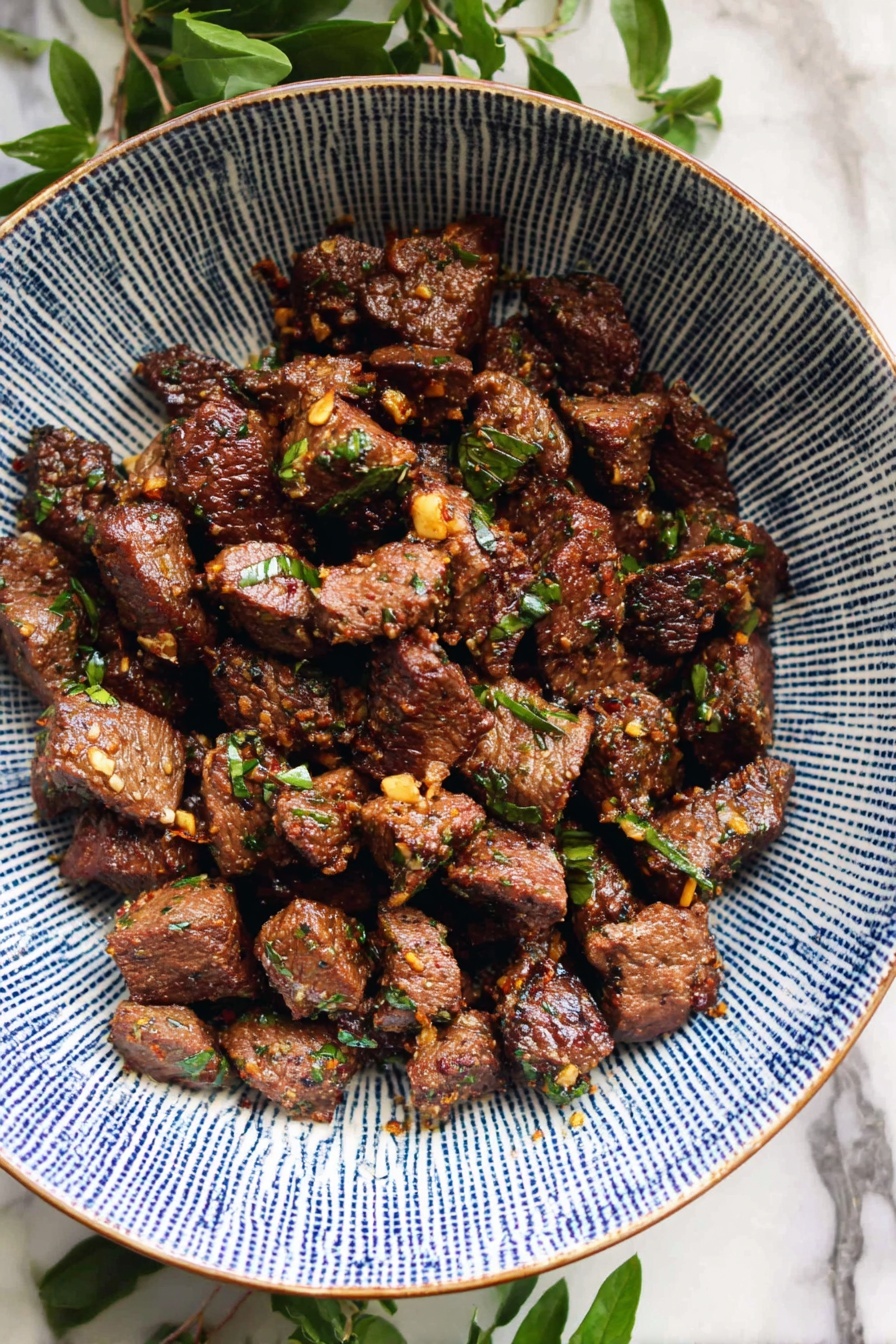 Garlic Butter Steak Bites Recipe