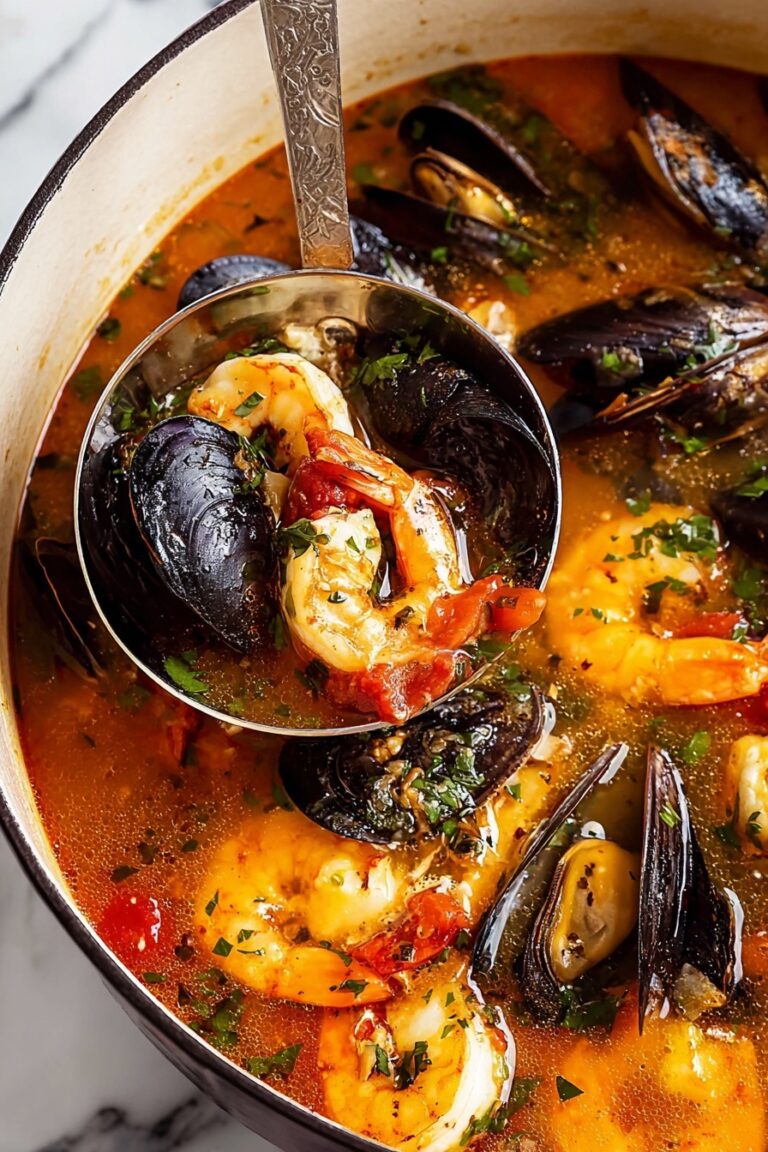 Simple Bouillabaisse Seafood Soup Recipe