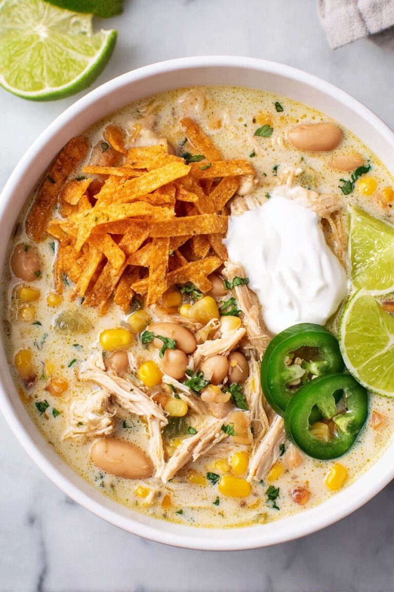 Crockpot White Chicken Chili Recipe