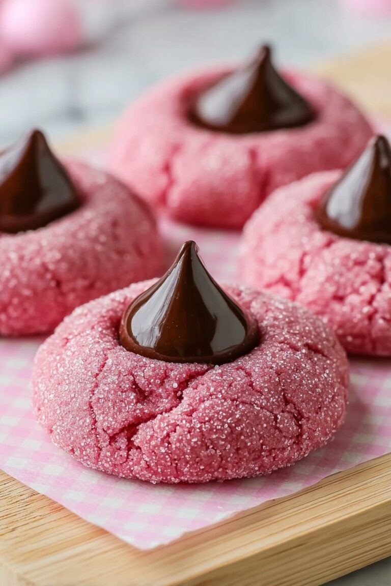 Strawberry Kiss Cookies Recipe