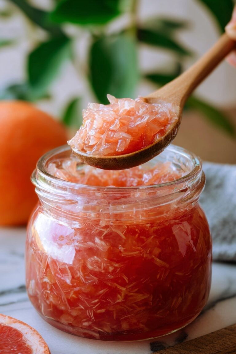 Grapefruit Honey Cheong Syrup Recipe