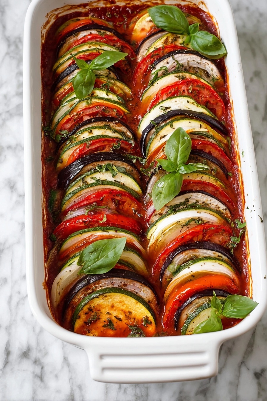Vegetable Ratatouille Bake Recipe