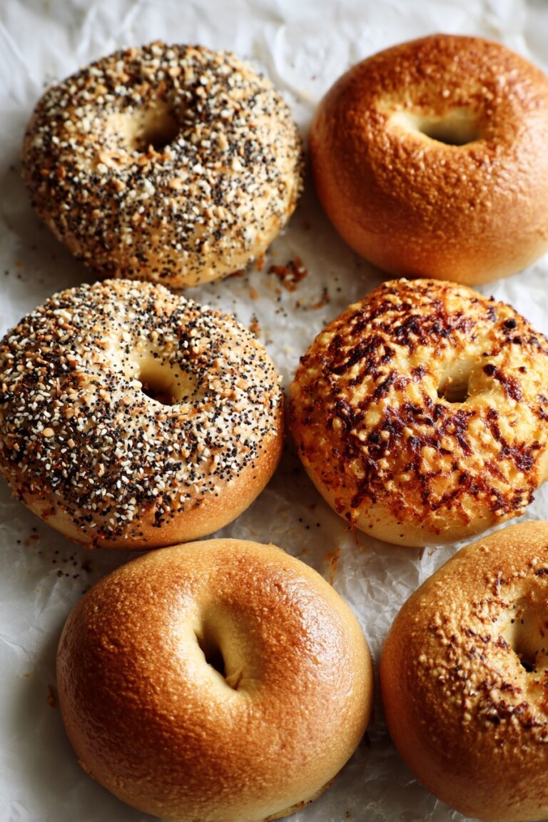 Homemade Sourdough Bagels Recipe