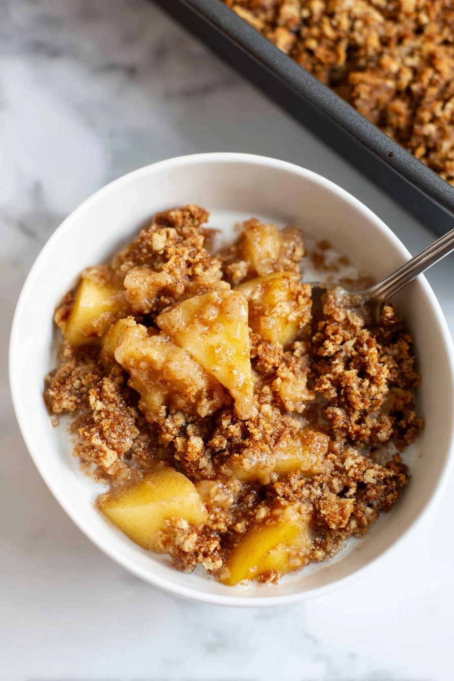 Healthy Apple Crumble Breakfast Recipe