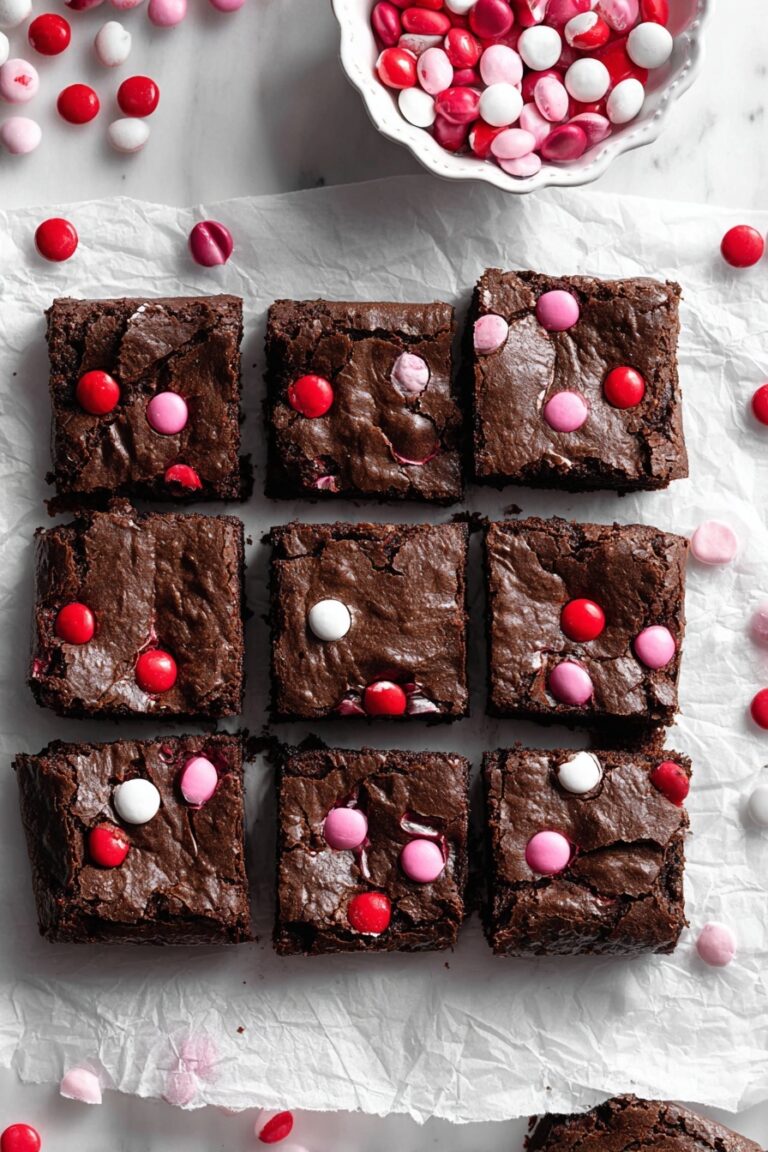 M&M Brownies Recipe