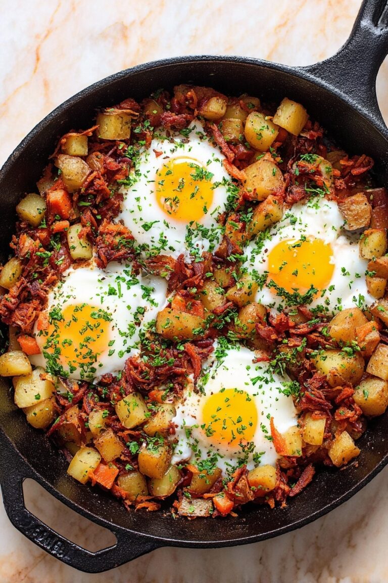 Corned Beef Hash with Eggs Recipe
